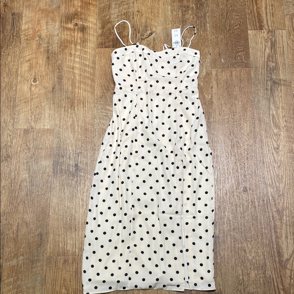 Polka Dot Spaghetti Strap Dress